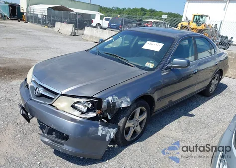 2003 Acura Tl 3.2 Type S z USA, uszkodzony, nr VIN 19UUA56863A006765